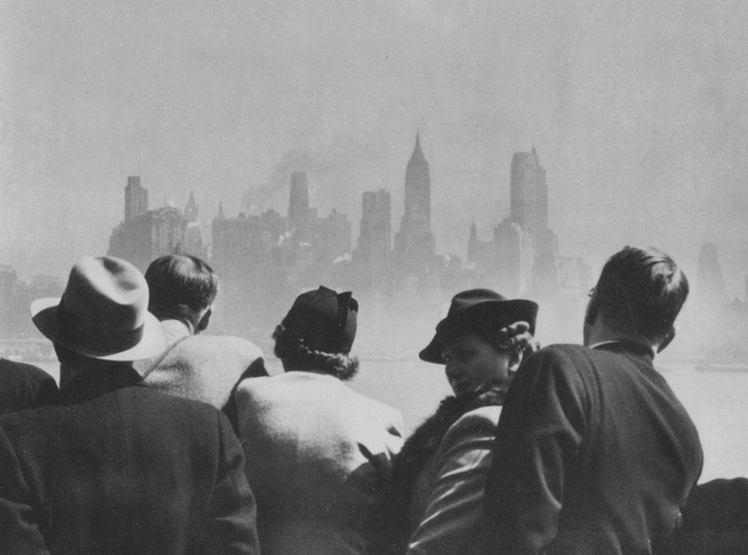 Emigranten arriveren in New York (1937)